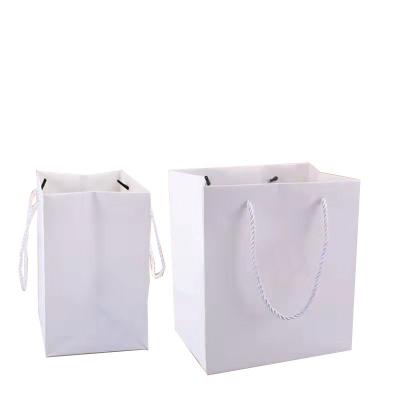 China Recyclable High Quality Wholesale Custom you t shirt shopping bag in bulk  Craft  Shopping Bag with Handle for sale