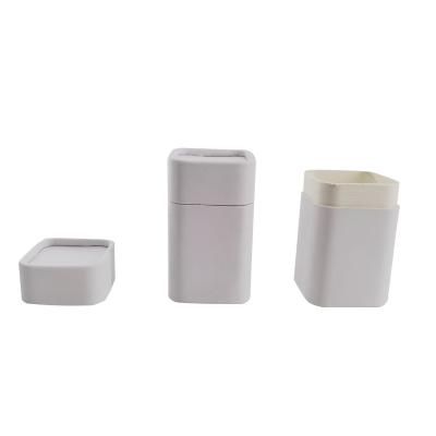 China Bio-degradable Wholesale Luxury Cylinder Paperboard  Tea Tube Packaging Paper Cosmetic Canister Cylinder Packaging Box Tube for sale