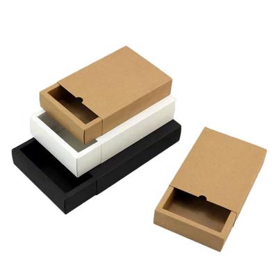 China Recycled Materials Customized Personal care nail polish cosmetic Drawer packaging box paper gift box for sale