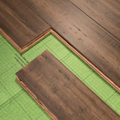 China Ging Builders Factory Supply Contemporary 18Mm Laminated Wood Flooring, Exquisite Workmanship Gray Vinyl Wood Floor Water Resistant Laminat for sale