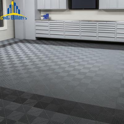 China Philiine Basketball Court Anti-Slip Gray 40X40 Assembled Flooring Garage 33X56 Dust Cover Flooring Planks Interlocking For Tile for sale