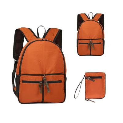 China Waterproof Nylon High Capacity Custom Ultra Light Waterproof Foldable Hiking Sports Bag for sale