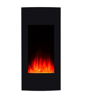 China Car Fireplace Vertical Wall Mounted Electric Heater Crystal Stone Decoration for sale