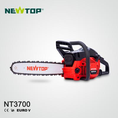 China Hot Selling 2-Stroke NT3700 Small Wood Cutter 37cc H137 Chainsaw For Sale for sale