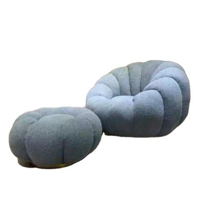 China Fashion Comfortable Modern Pumpkin Chair Simple Back Balcony Lounge Chair for sale