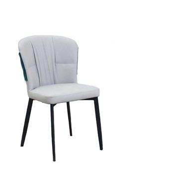 China Nordic Wholesale Modern Simple Lovely Comfortable Dining Chairs With Arm Rest With Metal Legs Dining Room Restaurant Hotel Chair for sale