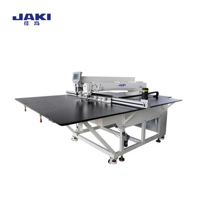 China Garment Shops China Famous Model Automatic Caliper Sewing Machine With Laser Cutter for sale