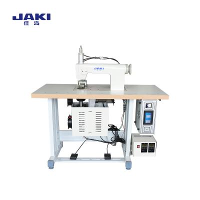 China Mask Machine JR60D2-02Q Ultrasonic Thread Welding Sewing Machine 60mm 100mm 200mm For Mold KN95 Face Mask Cup Making Machine for sale