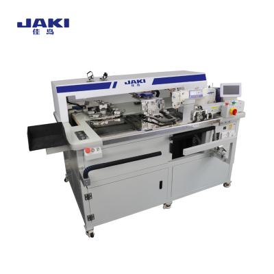 China Automated Setter Free Automatic Welt Pattern Pockets Jeans Shirt Machine TD6N JAKI Industrial Iron Pocket Sewing Machine for sale