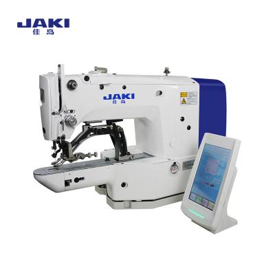 China JR1903B-4T JAKIjeans fabric cover button tying sewing machine screen touch blind stitch for sale