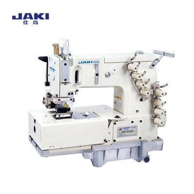 China Garment shops JAKI China high speed pants chainstitch industrial direct drive sewing machine for belt for sale