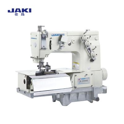 China Garment shops JAKI industrial belt loop chainstitch sewing machine with front cutter for sale