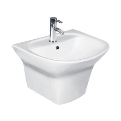 China Wholesale Sanitary Ware Chinese Modern Wall Hung Basin Bathroom Sink Basin Bathroom Sink Manufacturer for Hotel for sale