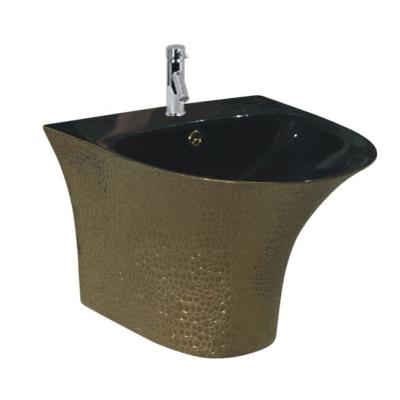 China Modern Wall Hung Basin For Bathroom Vanity Style Modern Design Color Basin Sink Modern Sanitary Ware Bathroom Ware for sale