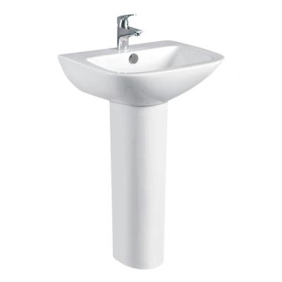 China Traditional Chinese Farctory Sanitary Ware Basin Bathroom Ceramic Sanitary Pedestal Sink for Bathroom for sale