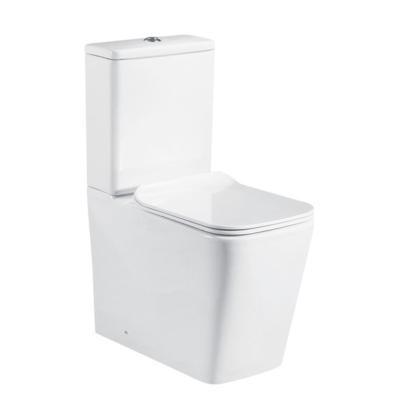 China Double-Flow China High Quality Bathroom Sanitary Ware One Piece Toilet Bowl Double Piss Wc Toilet Bowl for sale