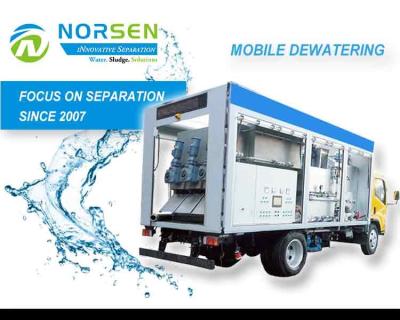 China NORSEN Hotels Integration Sludge Dewatering/Treatment System, Portable, Demountable for sale