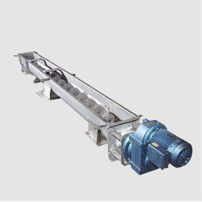 China NORSEN Hotels Customized SS304 SS316 Shaftless Mud Conveyor with Geared Drive Motor for Mud Dewatering System Conveying for sale