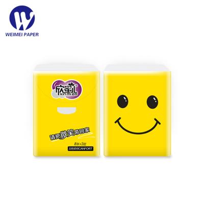 China Box Tissue 100 Virgin Wood Pulp Small Box Facial Tissue Holesalers for sale