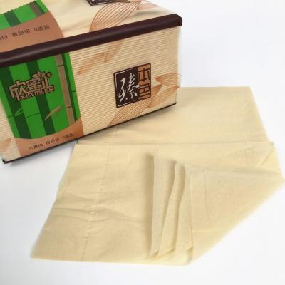 China Strong water absorption / soft and skin-friendly DDP transportation10% off bamboo tissue free facial towels pulp paper manufacturers for sale