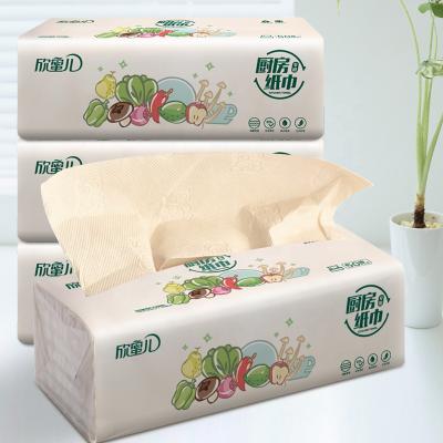 China Bamboo Pulp 10% Discount On DDP Kitchen Paper, High Quality, Super Absorbent Kitchen Rolling Tissue for sale