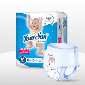 China Breathable Surface Plain Weave Small Medium And Large Baby Diapers Disposable Wholesale Sizes All Available Baby Diapers for sale