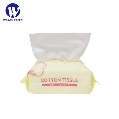 China 2020 Box Tissue Factory Cotton Facial Massage Cleansing Tissue Pocket Packages for sale