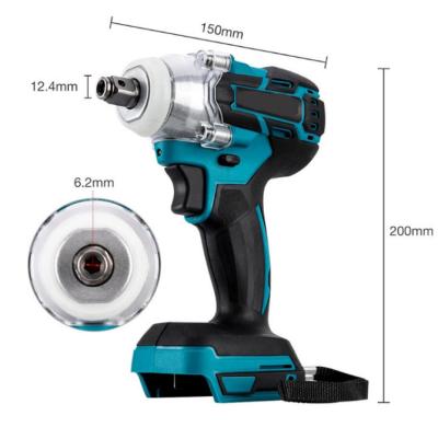 China 21V Multifunctional Portable Cordless Torque Impact Wrench Electric Car Controlled Impact Wrench With Impact Wrench for sale