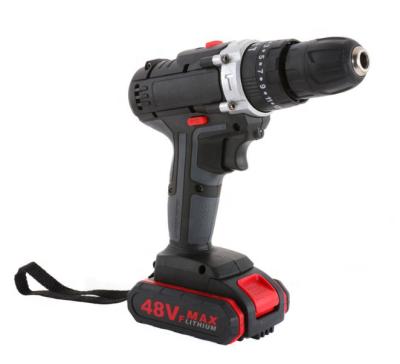 China 48v Professional Cordless Concrete Drill And Screwdriver Combo Hammer Drill Machine for sale