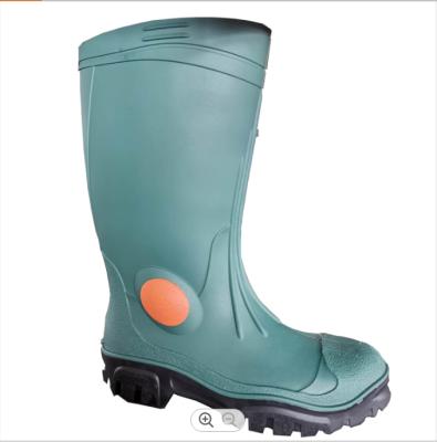 China CUSHIONING Boots High Insulation PVC Glitter Waterproof Rain Boots For Men for sale