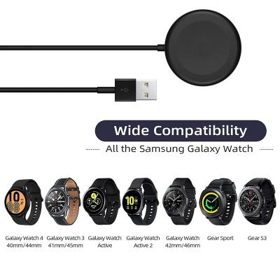 China Qi Radio Magnetic Fast Charging Cable For Samsung Galaxy Watch 3 Active Sports 1234 Gear s3 Watch USB Cable Charger for sale