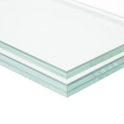 China Yard 5mm+0.76PVB+5mm Safety Clear Tempered Laminated Glass for sale