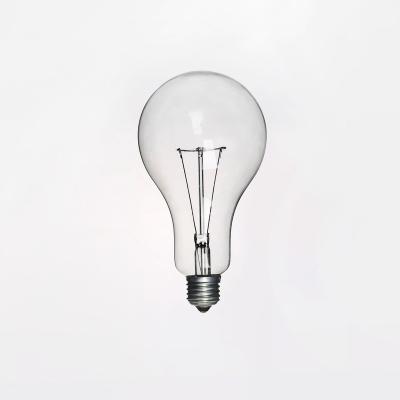 China service china factory price lamp 150w e27 clear bulb gls rough clear incandescent bulb 220v for sale