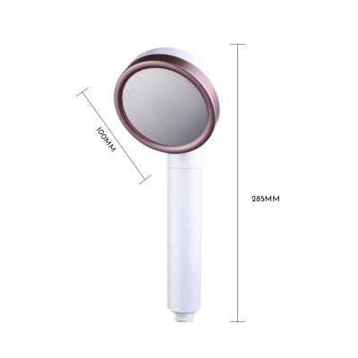 China Without Hand Held Diver Shower Head Ion Filter Pressurize Water Saving Shower Head On The Shower Head for sale