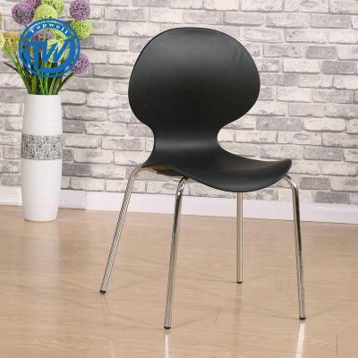 China DC-6008 Topwell Adjustable Wholesale Plastic Chair (Height) Dining Room Squash Armless Chair for sale