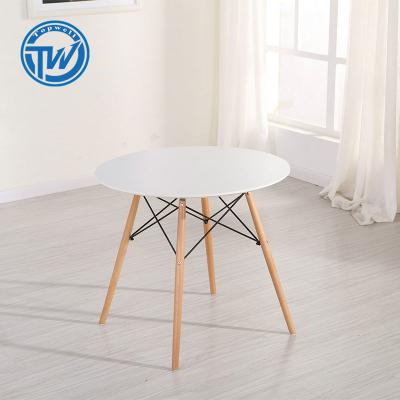 China DT-2106 Topwell Adjustable Round Table High Quality Dining Table Wooden Table Legs(Size) for sale