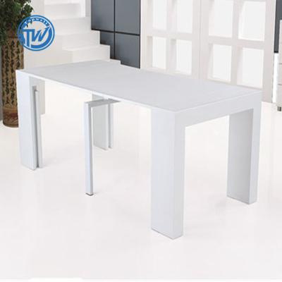 China (Size) DT-2343 Topwell Adjustable Popular MDF Kitchen Dining Table Extension Table for sale