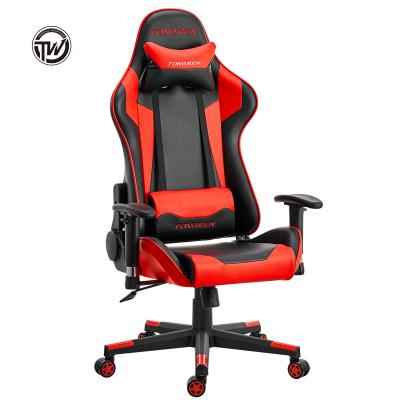 China Silla Gamer High Quality Ergonomic Luxury Swivel Adjustable Cheap PU Computer Desk Gaming Leather Racing Chair for sale