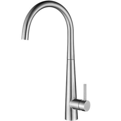 China High Grade Modern European Kitchen Sink Faucet Brushed 304 Stainless Steel Kitchen Mixer Taps for sale