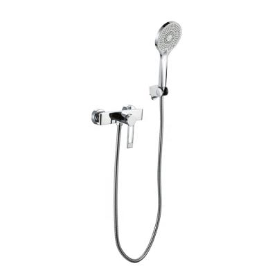 China Without Slide Bar Fashion High Quality Style Made In China Classic Style Shower Mixer Set Bathroom Shower Set for sale