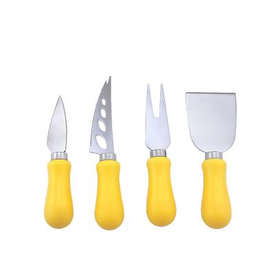 China Sustainable cheese knife set of 4 for sale