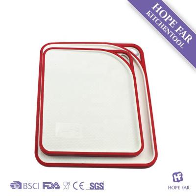 China Sustainable Square Shape PP & TPR Chopper Set of 2 for sale