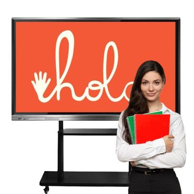 China Education Whiteboard/Monitor Class Office Meeting Interactive Flat Panel Smart Touch Panel Interactive Whiteboard Price for sale