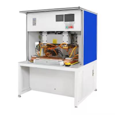 China Hwashi CNC Medium Frequency Mild Small Steel Door Sheet Metal Spot Welder with XY Axis Automatic Movable Feeder for sale