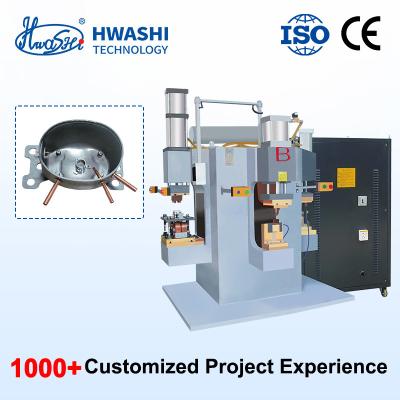 China HWASHI Refrigerator Compressor Three-Station Spot Welding Machine for sale