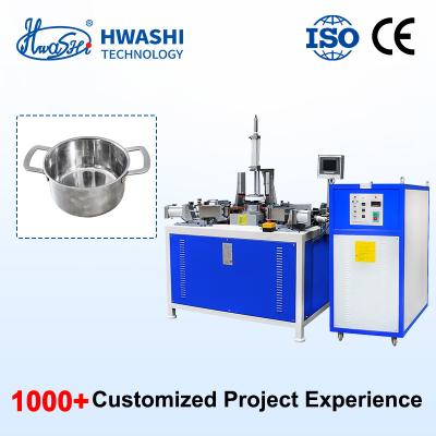 China HWASHI Metal Sheets Tubes and Frames with Huashi Stainless Steel Kitchen Pot Spot Welding Machine for sale