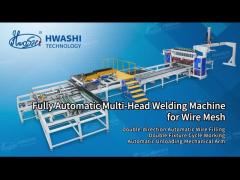 Full automatic wire mesh welding machine