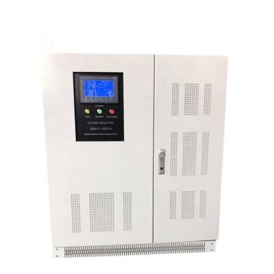 China Full Automatic Three Phase Separate Power SBW-F 100KVA Voltage Stabilizer for sale