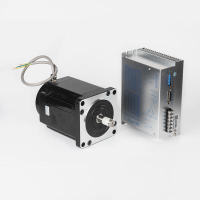 China Automatic Current Product Motor Length 36N.m 250mm Motor Length 36N.m 5A 3 Phase Stepping Motor NEMA 51 51 1.2 Degree High Power Stepper Motor for sale