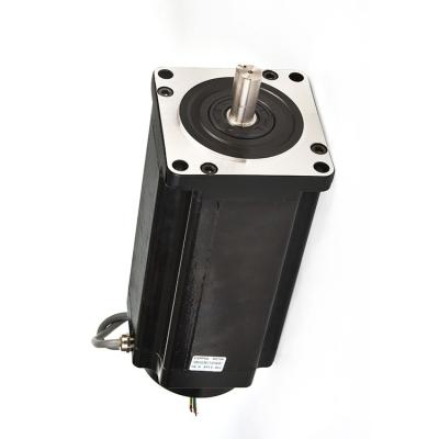 China Auto Product High Torque NEMA 52 130mm 50Nm 6.8A Stepper Motor IN RUNNING 130BYG350-290 CNC Motor Kit for sale